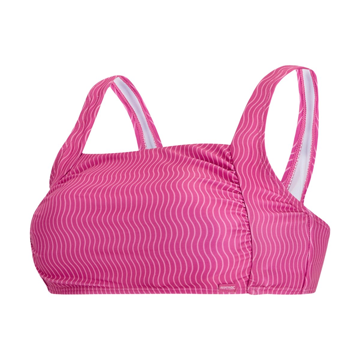 Haut de maillot de bain motif/style ondulé LORIA rose, REGATTA