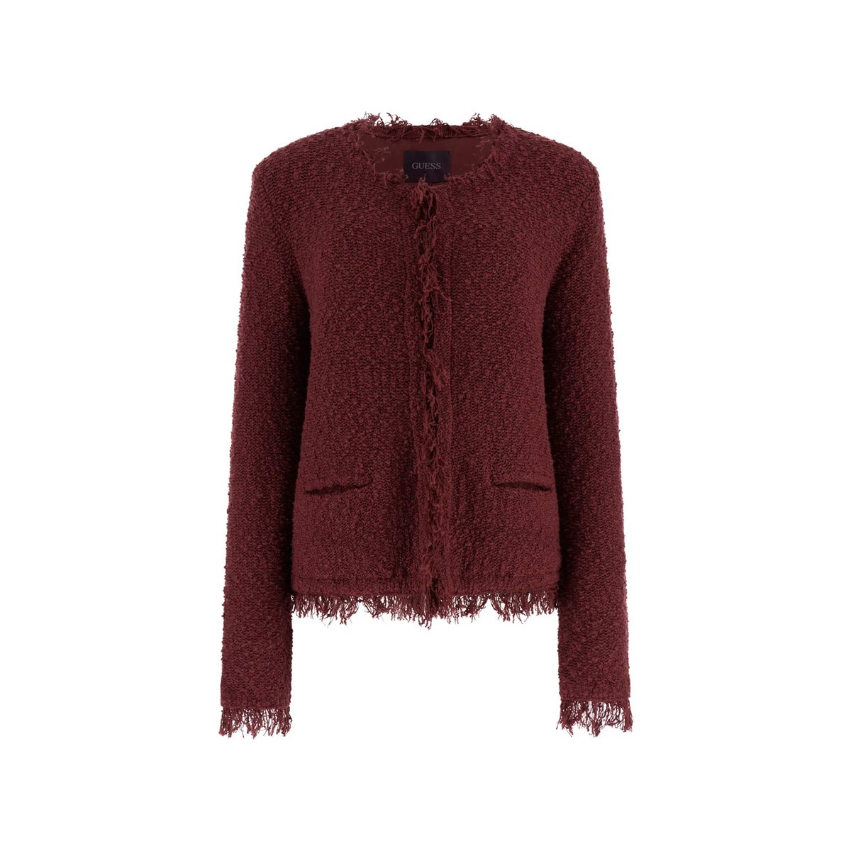 Veste Maille bordeaux, GUESS
