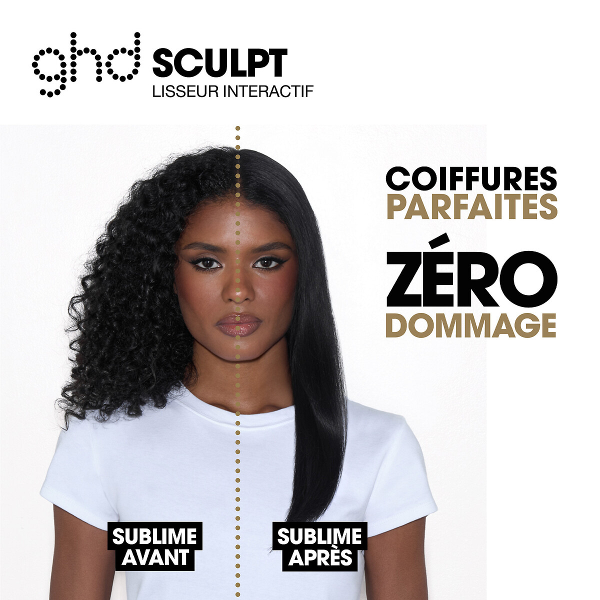 Lisseur interactif Sculpt blanc, GHD