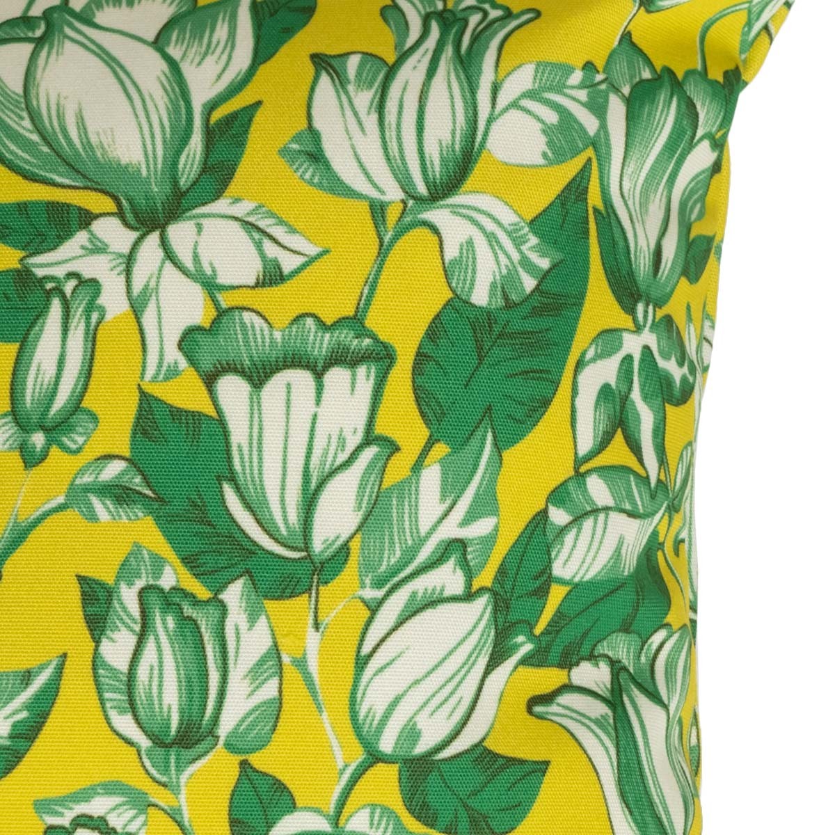 Housse de coussin extérieur APONI jaune, VENT DE BOHÈME