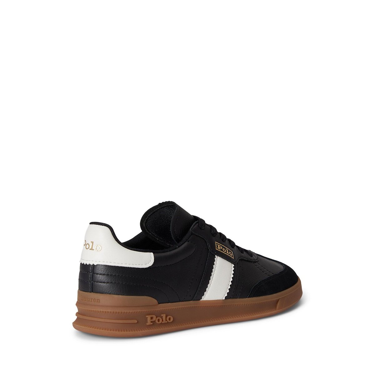 Zapatillas de piel HERITAGE AERA negro, POLO RALPH LAUREN