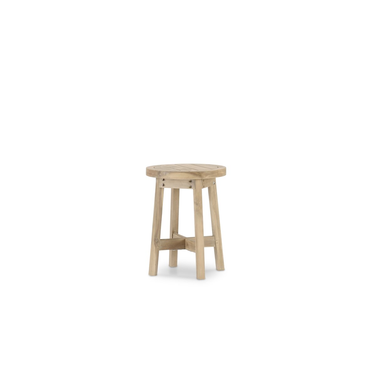 Table d'appoint, ronde, bois, SIENA bois clair, DEFORA HOME