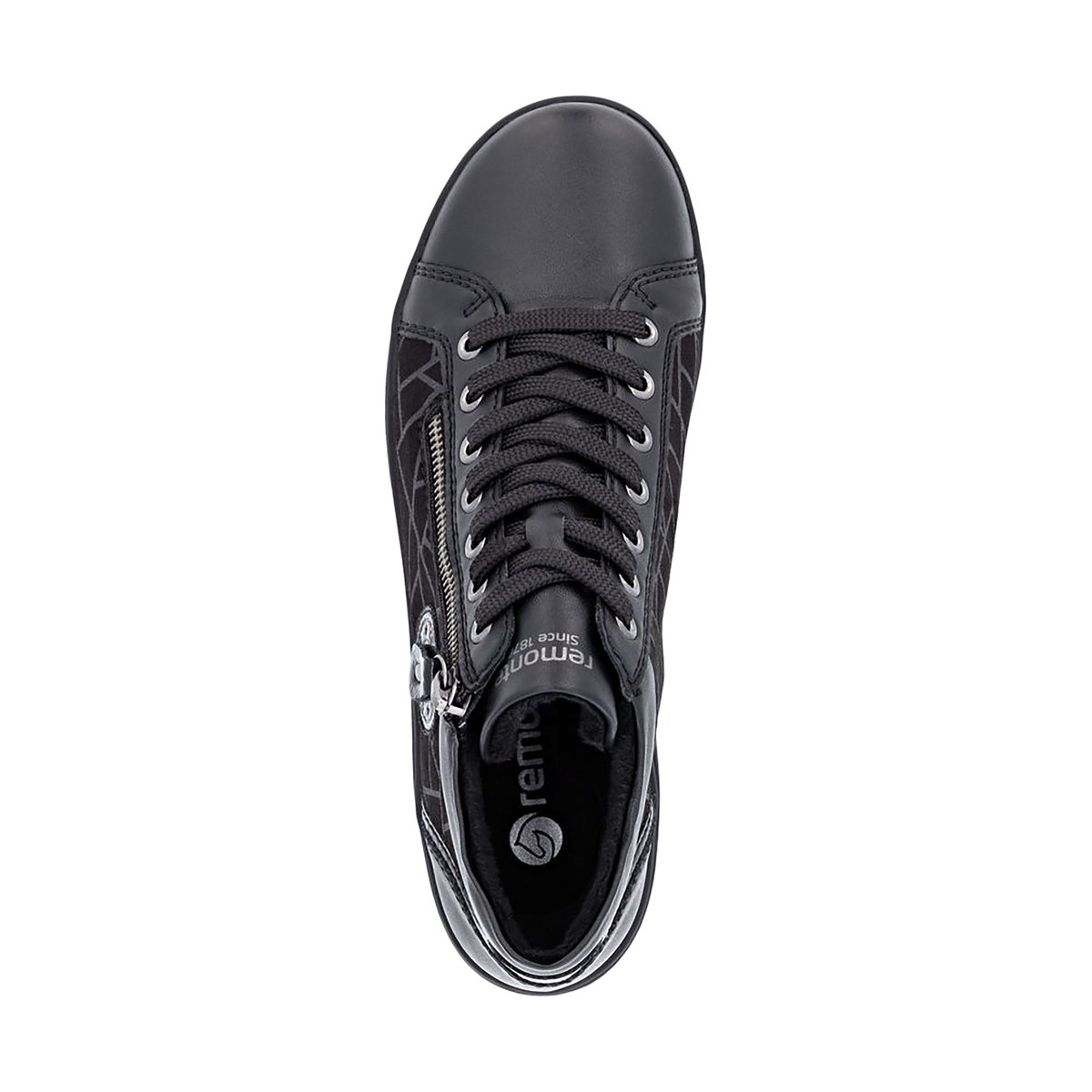 Basket Montante à Lacets Fino noir, REMONTE