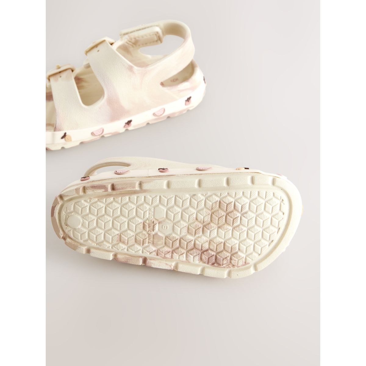 Sandales eva avec double boucle et personnage crème, NEXT