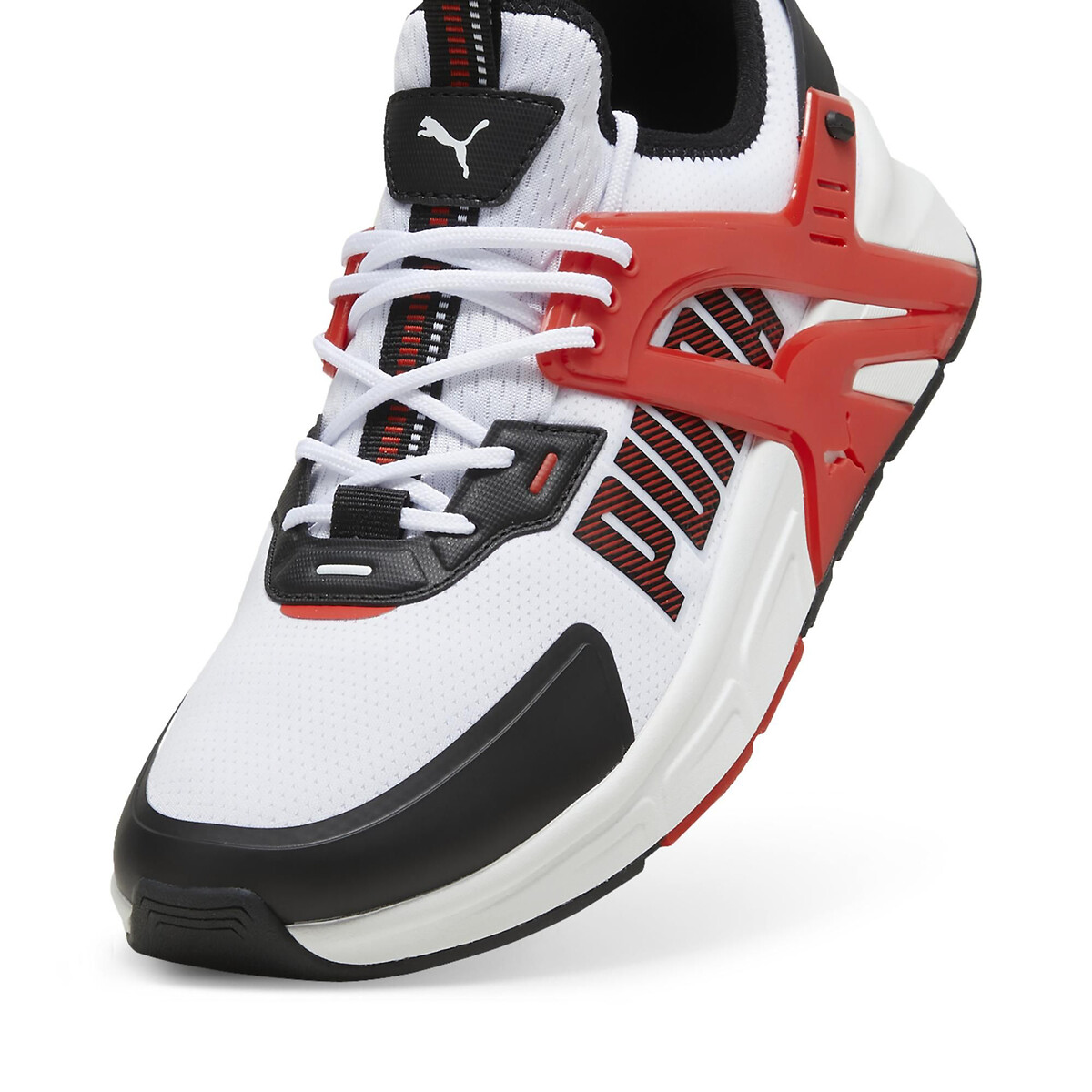 Baskets Pacer+ blanc/rouge/noir, PUMA