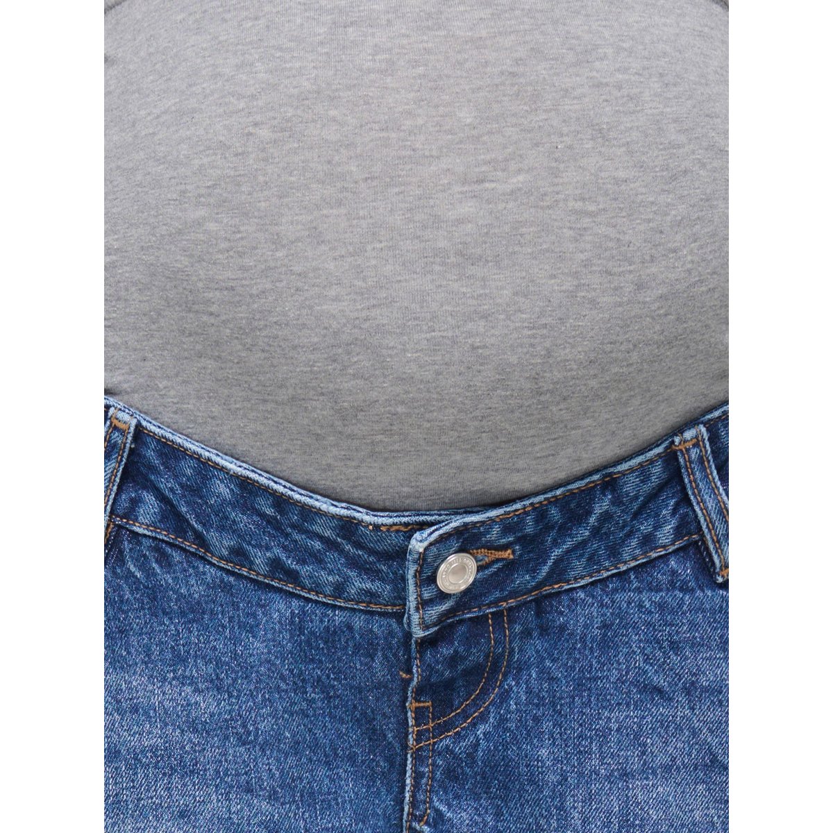 Short En Denim medium blue denim 1, ONLY