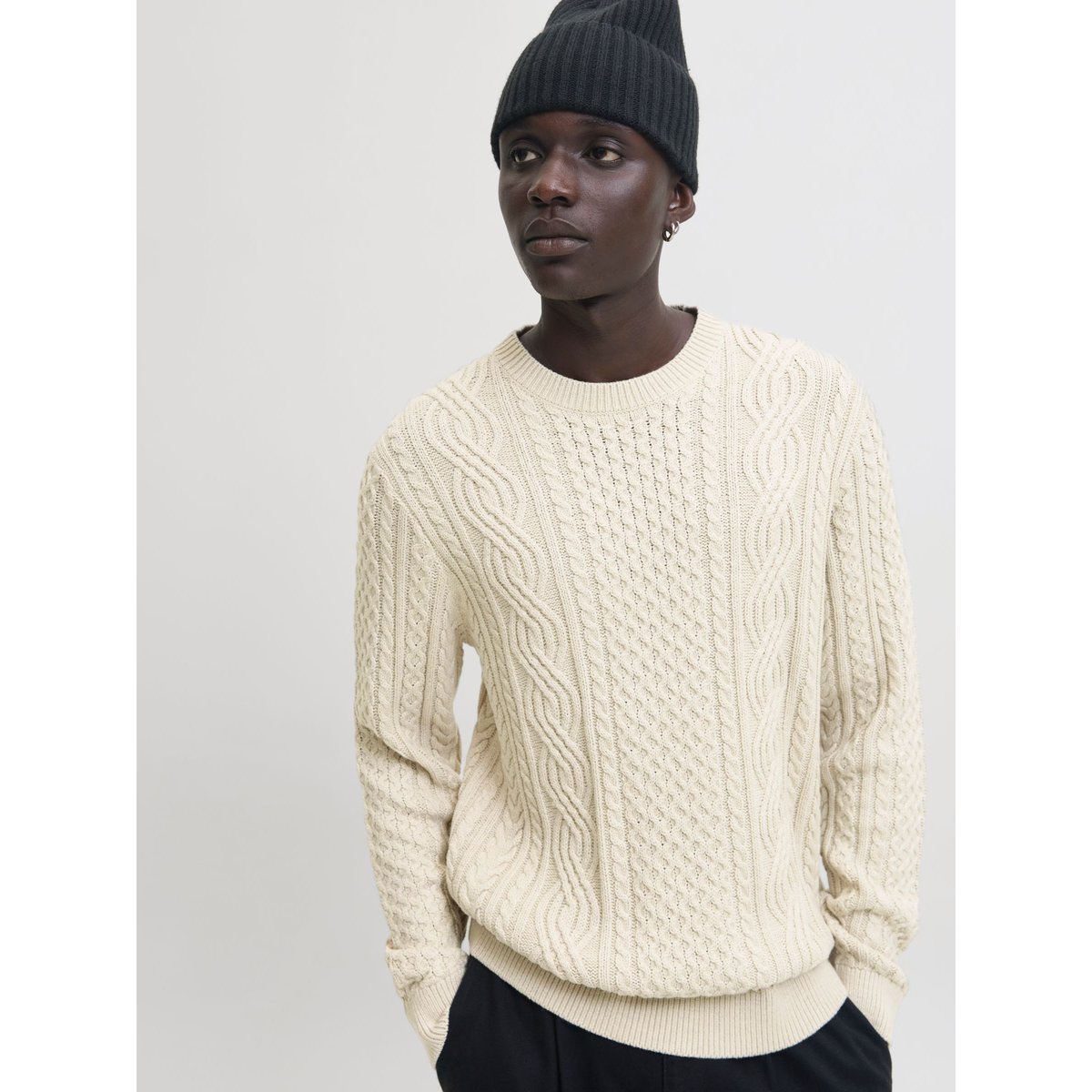 Pull En Maille silver lining, JACK & JONES