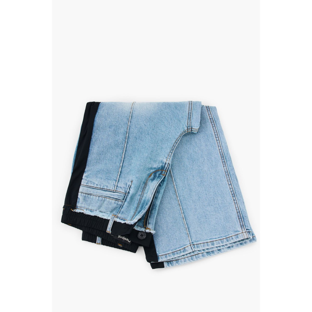 Jean culotte bleu clair, DESIGUAL