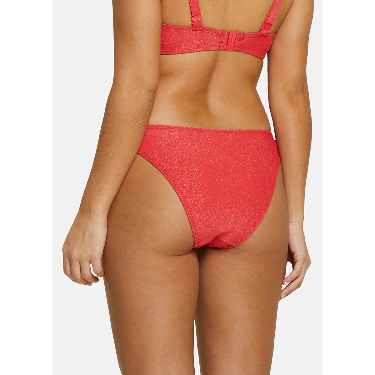 Bask In Bliss Recycled Bikini Bottoms red, SANS COMPLEXE