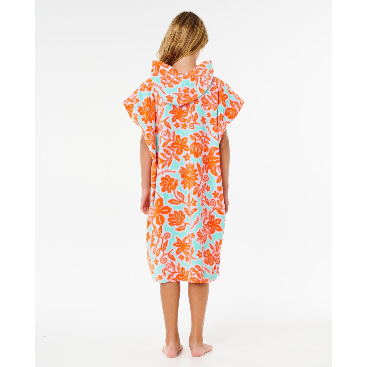 Poncho SURF en coton Mixed Fille sarcelle, RIP CURL