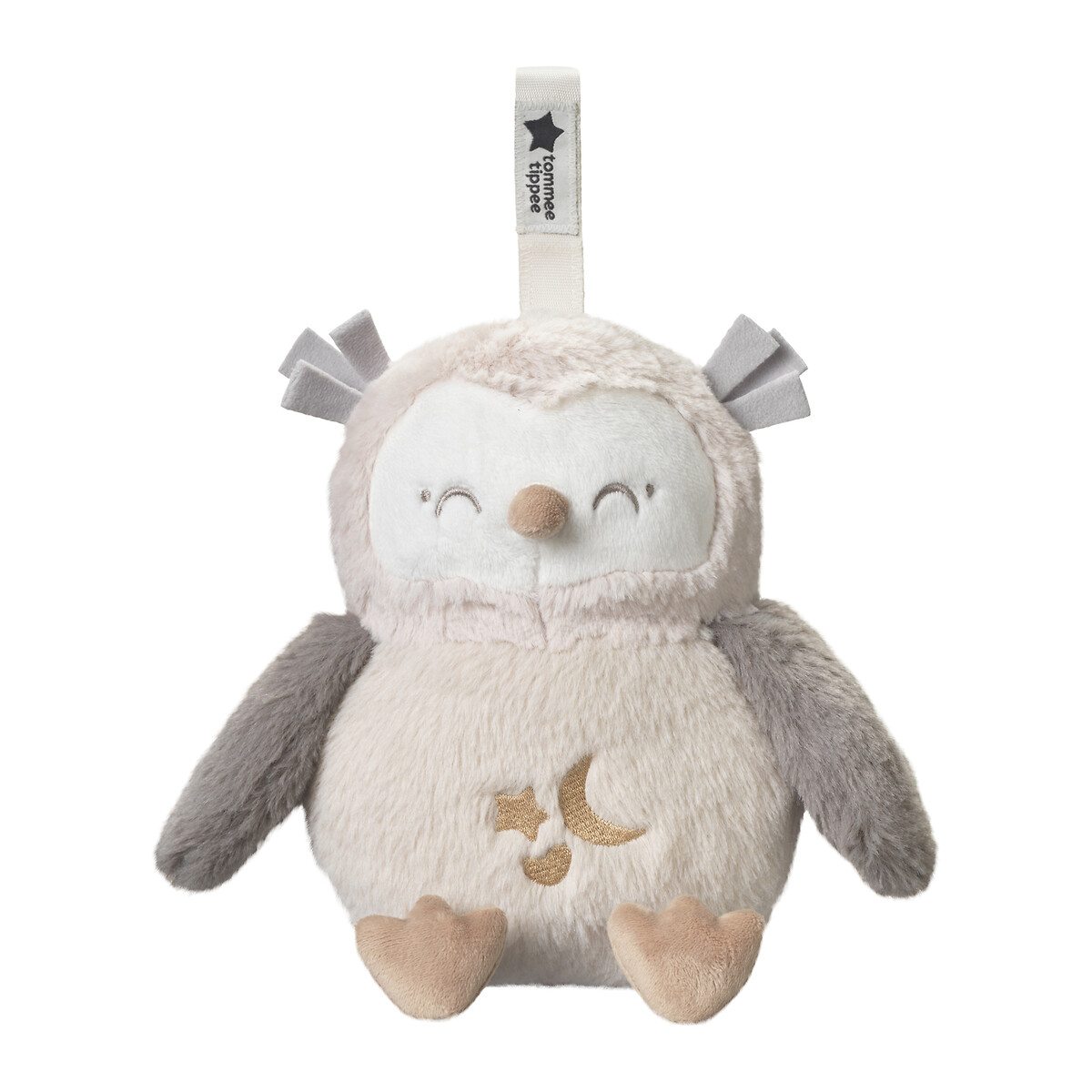 Peluche aide au sommeil rechargeable Chouette gris/blanc, TOMMEE TIPPEE