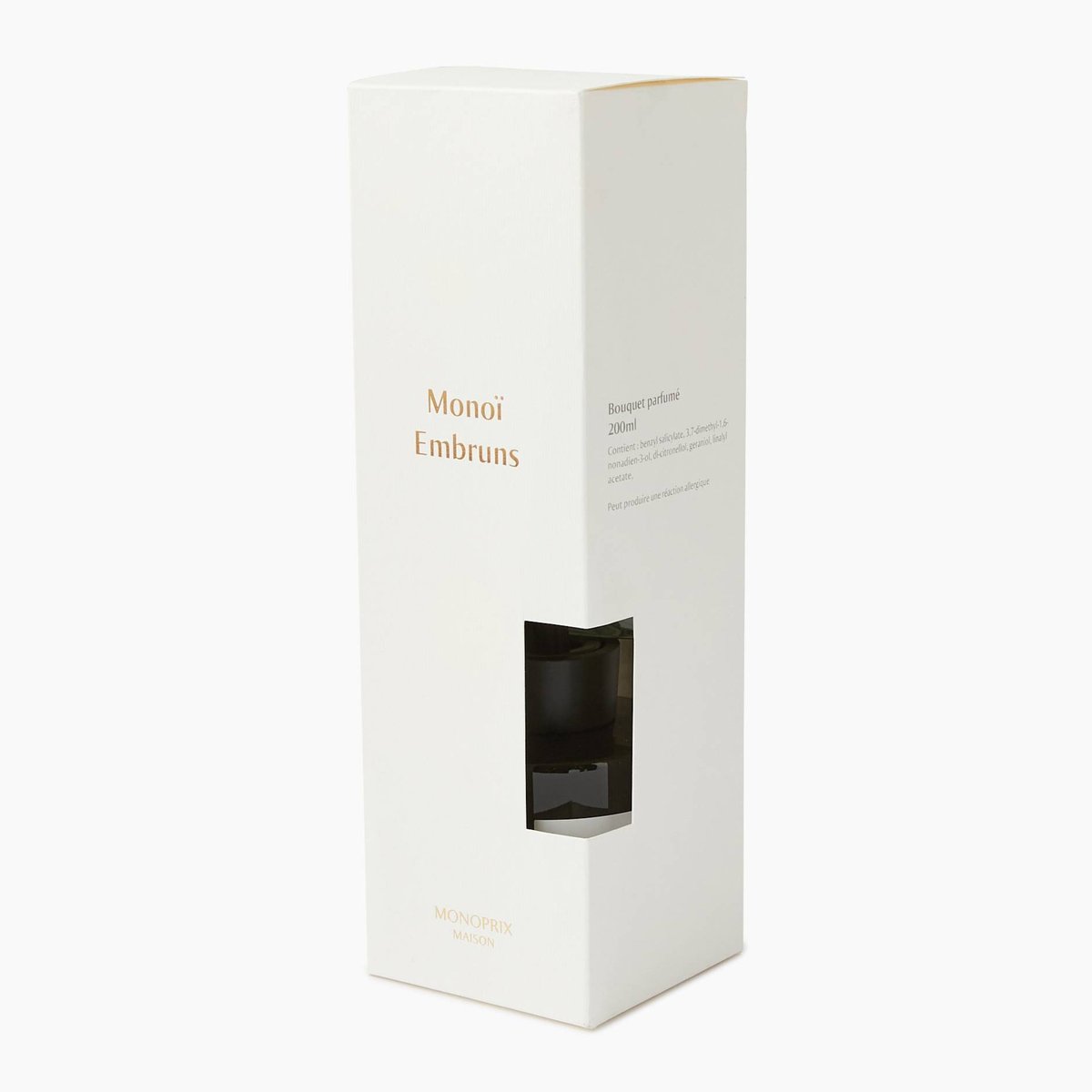 Diffuseur, parfum Monoï embrun, 200ml couleur unique, MONOPRIX
