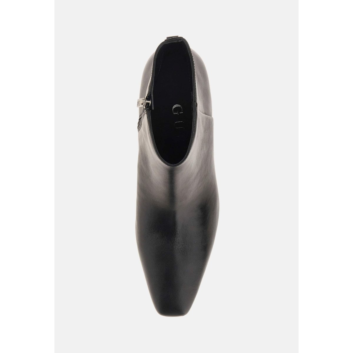 Bottines En Cuir Véritable Idreena noir, GUESS
