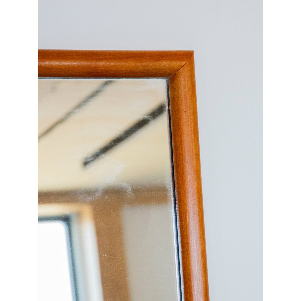 Miroir rectangulaire en bois Igor N°1022 - Bon état bois clair, DEBONGOUT