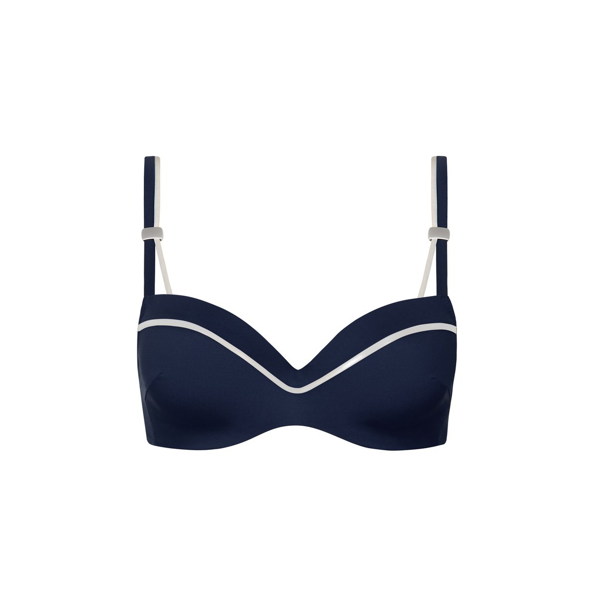 Haut maillot de bain préformé UVITA bleu, LISCA