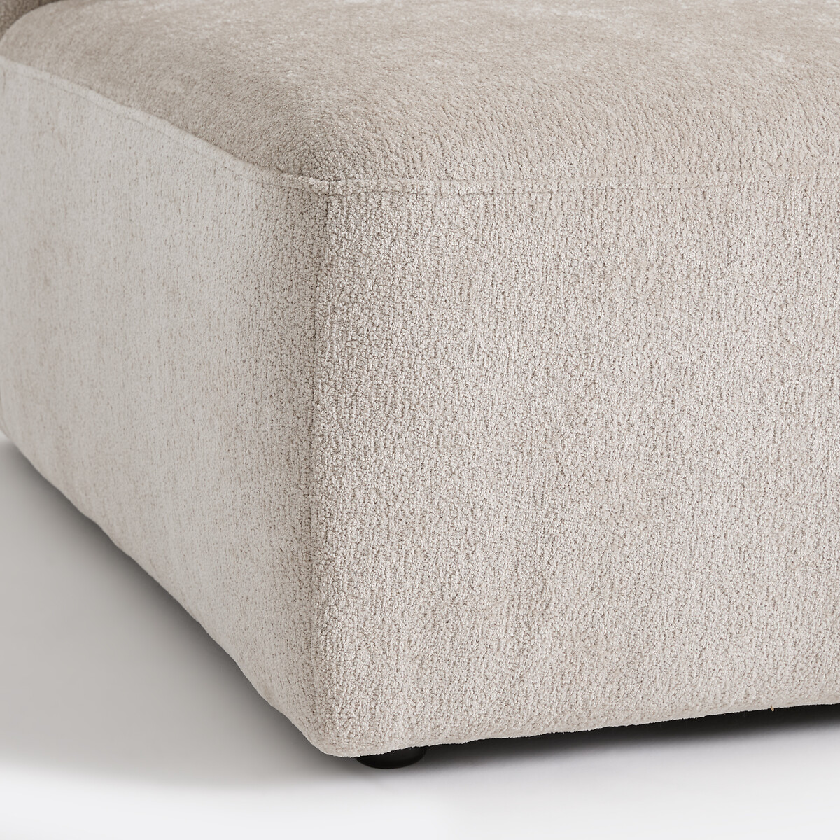 Zitelement voor modulaire bank, jacquard chenille, AMAD parel, LA REDOUTE INTERIEURS