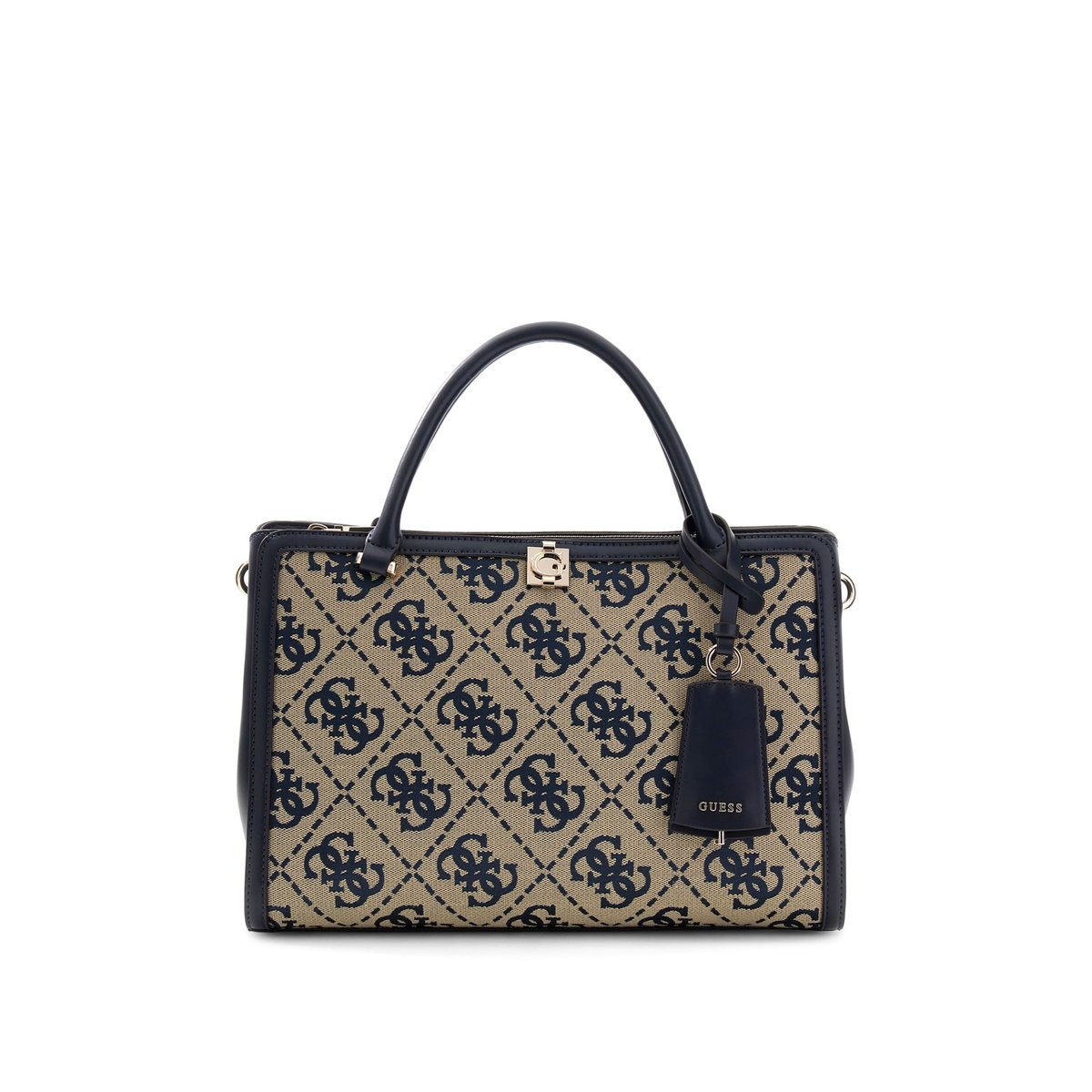 Sac Cartable Audrey Logo bleu, GUESS