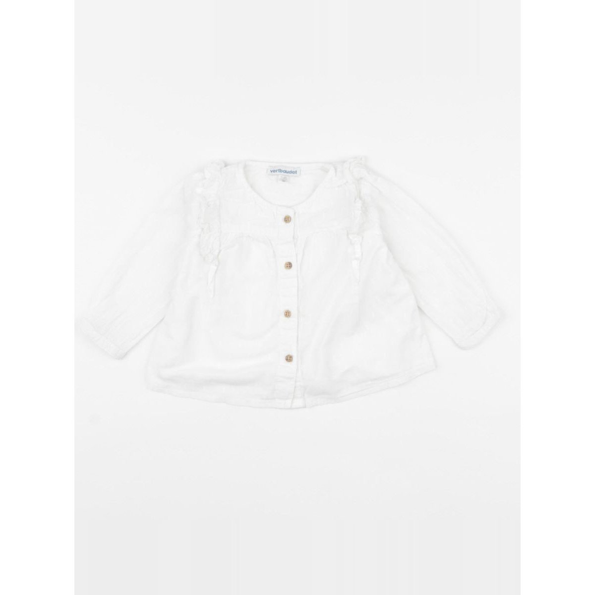 Blouse - Très bon état blanc, VERTBAUDET