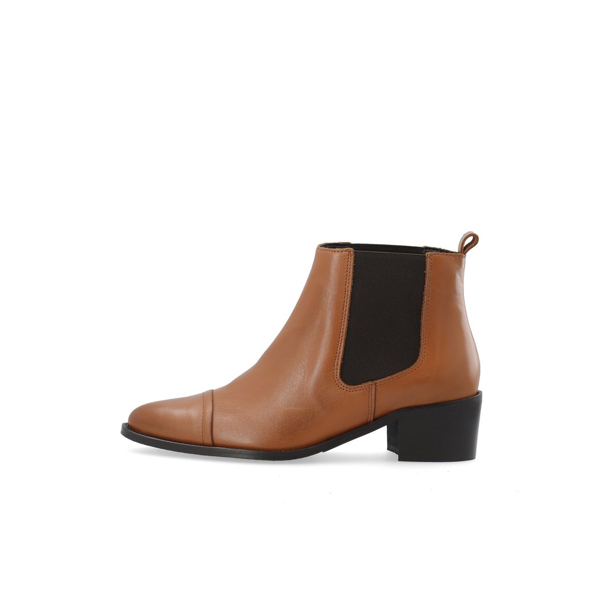 Bottines Chelsea cognac, BIANCO