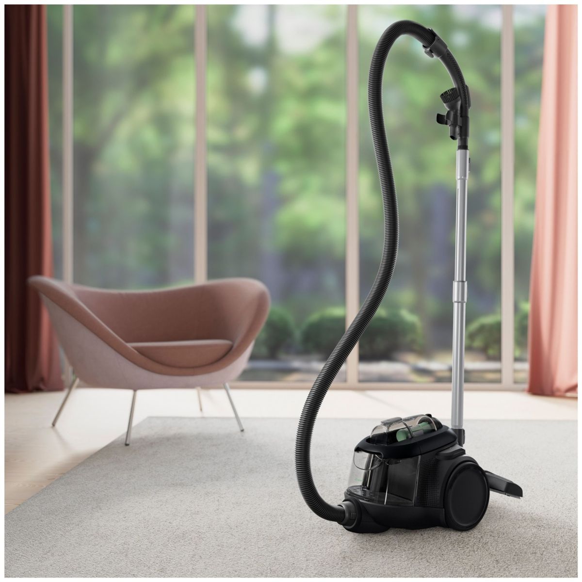 Aspirateur sans sac EL61C2GRN Green 600 couleur unique, ELECTROLUX