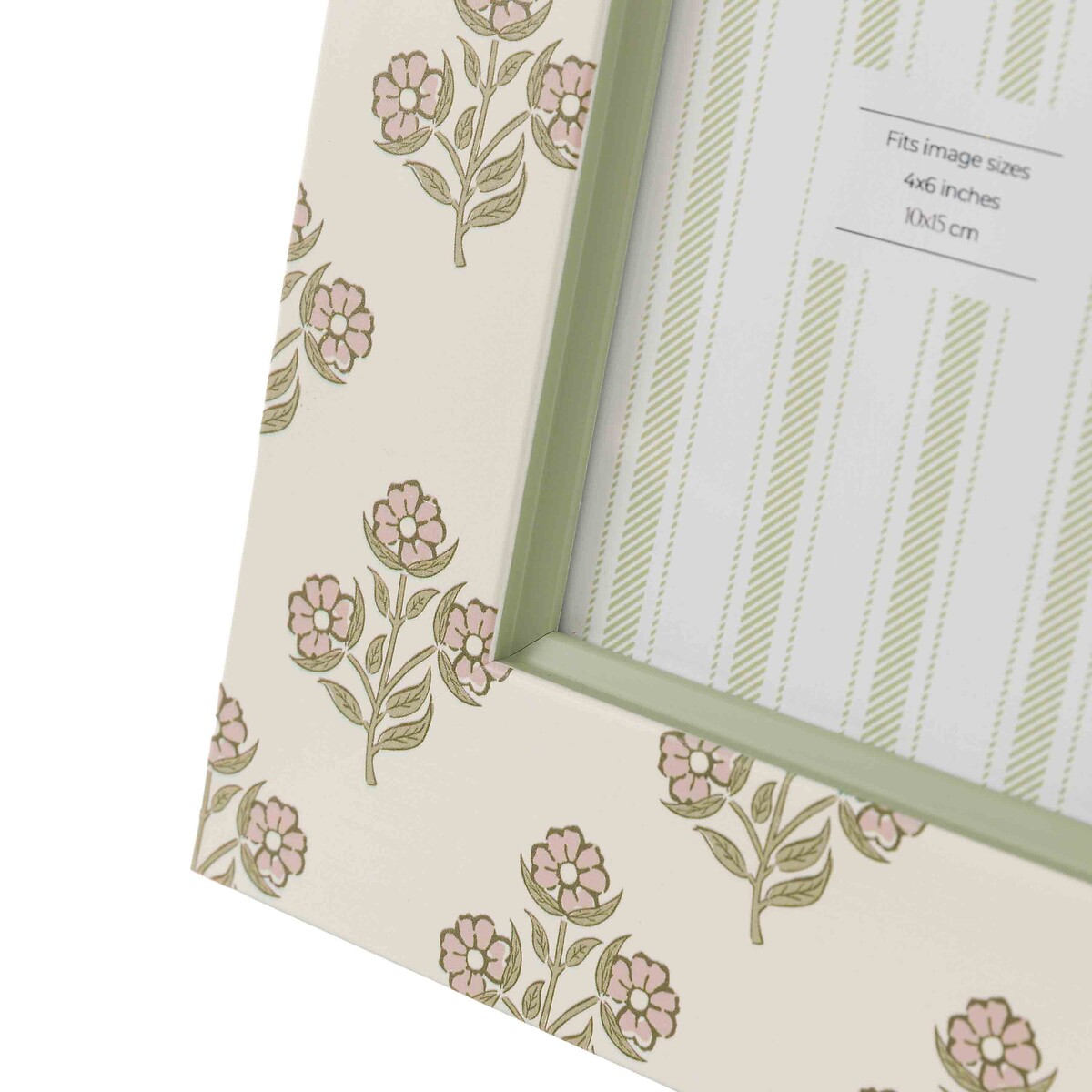 Set of 2 4x6" Rea Photoframes multi-coloured, ÉDITÉ