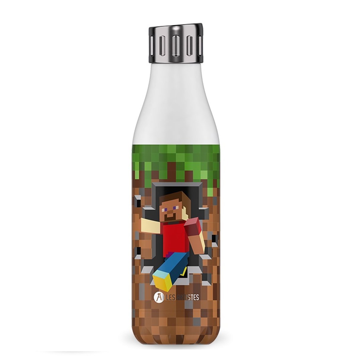 Bouteille isotherme Sport Gamer 500 ml blanc, LES ARTISTES PARIS