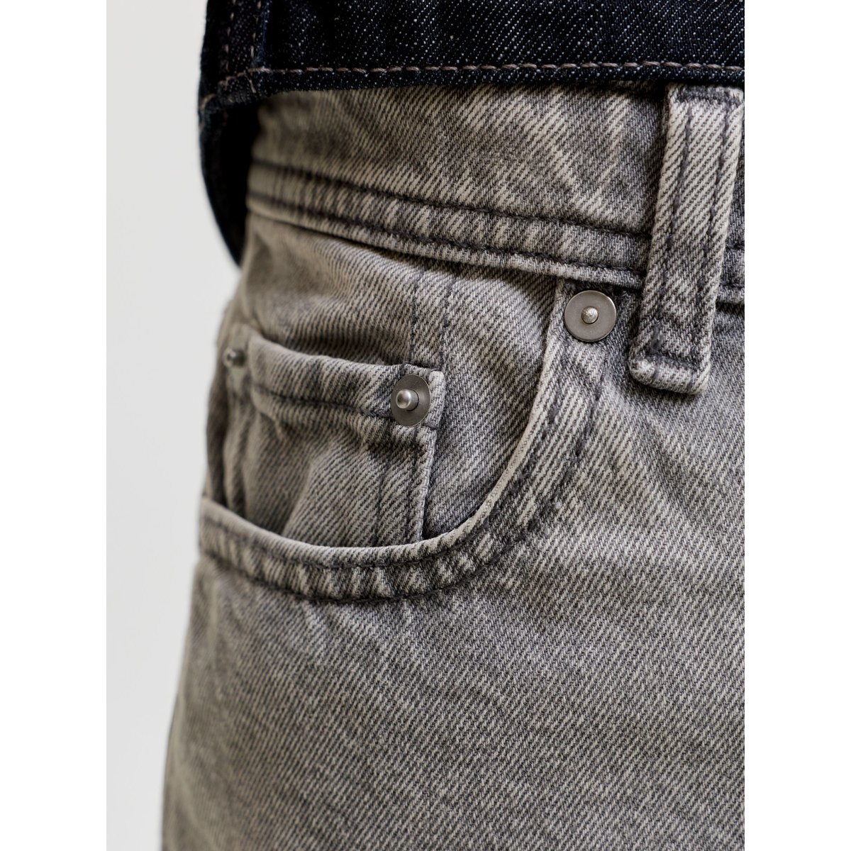 Jean Baggy Fit grey denim, JACK & JONES JUNIOR