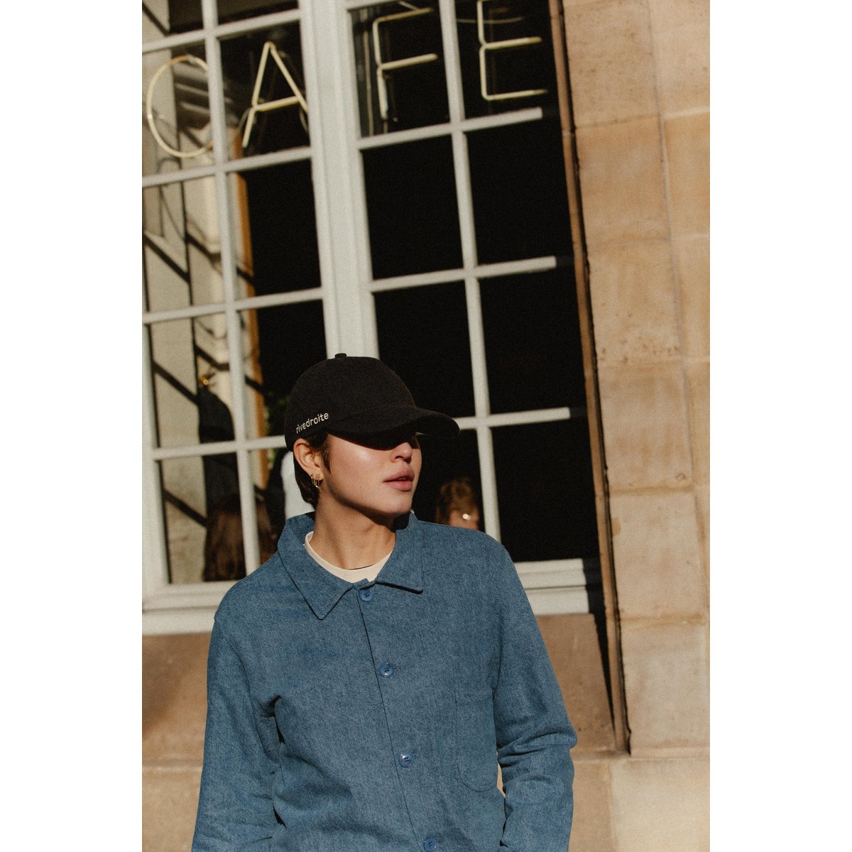 Casquette COLETTE noir, RIVEDROITE