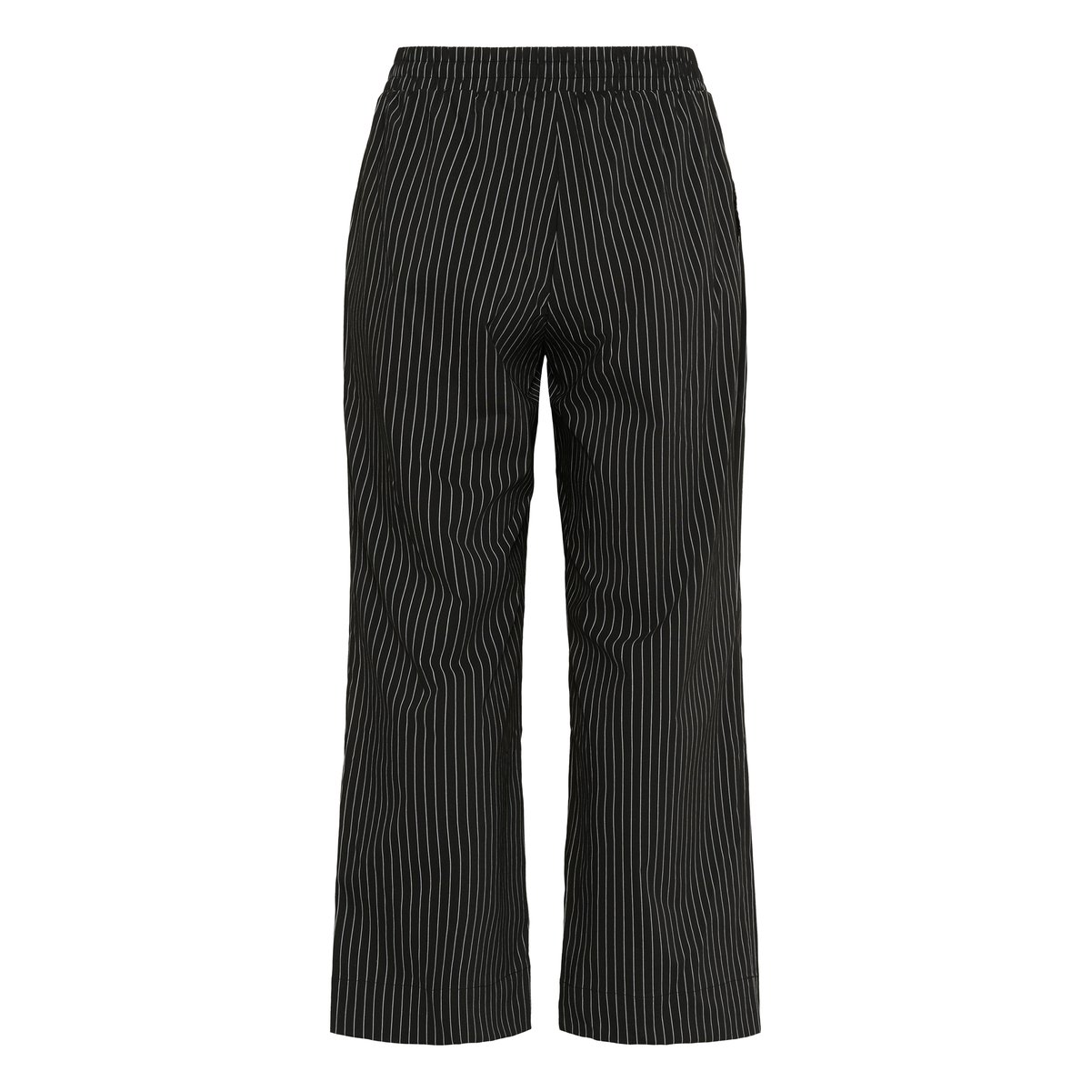 Pantalon casual noir/blanc black/chalk pinstripe, KAFFE CURVE