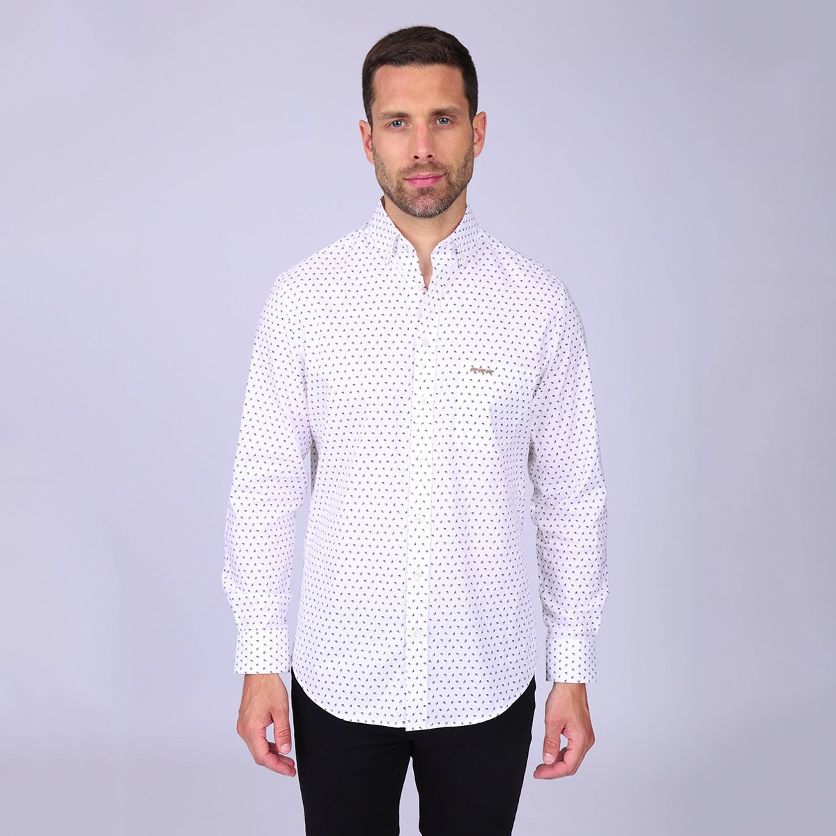 Chemise Oxford Hatice blanc, MISE AU GREEN