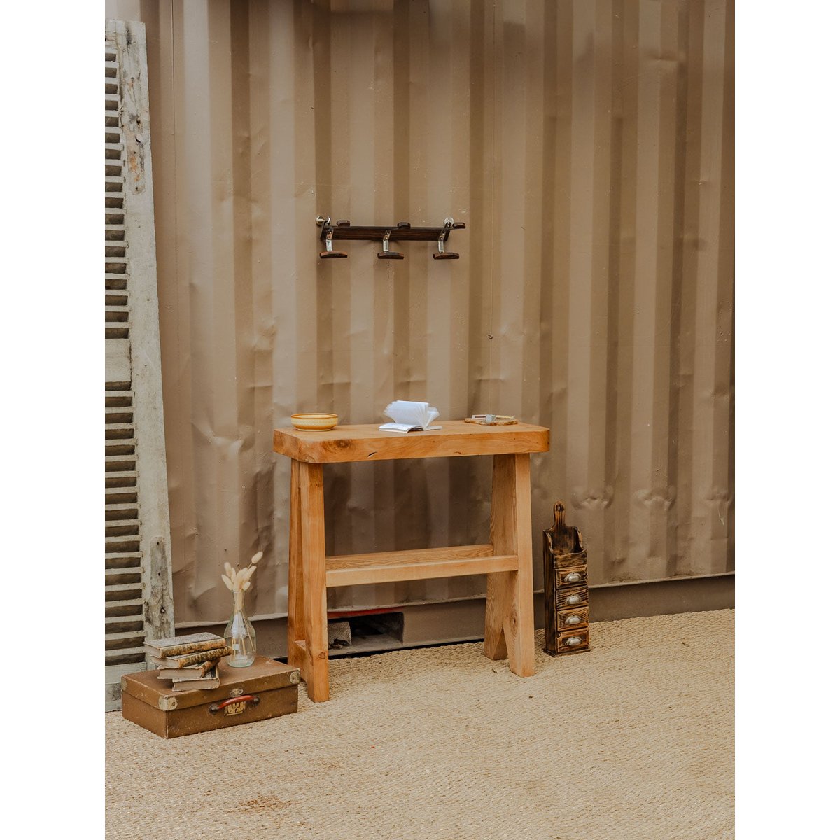 Etabli en bois clair Fernand N°232 - Bon état bois clair, DEBONGOUT
