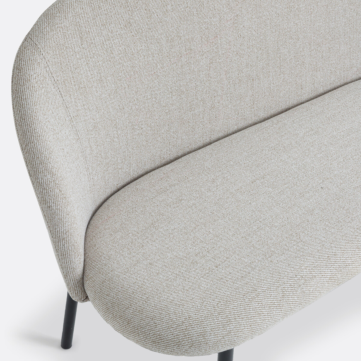 Banquette de table 2 personnes, Nordie beige chiné, LA REDOUTE INTERIEURS