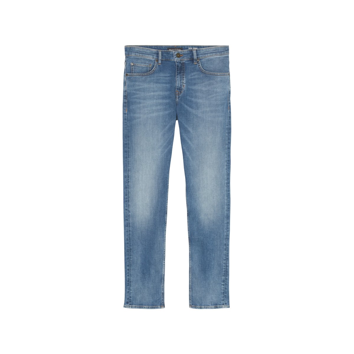 Jeans modèle Sjöbo shaped texture denim Cross Hatch décontractée bleu, MARC O'POLO