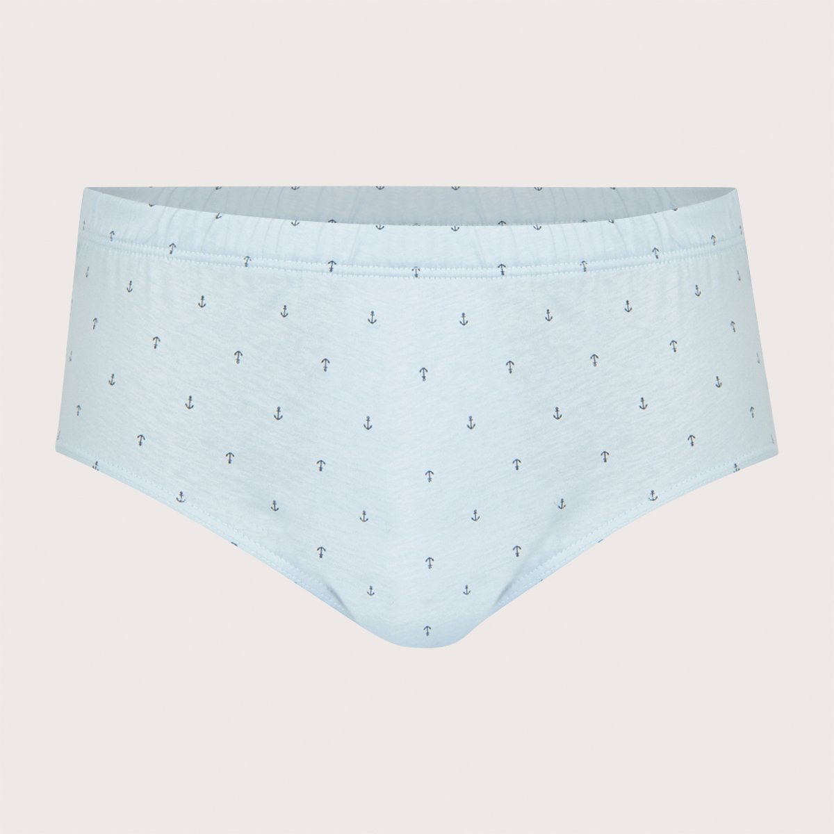 Slip taille haute imprimé bleu ciel, EMINENCE