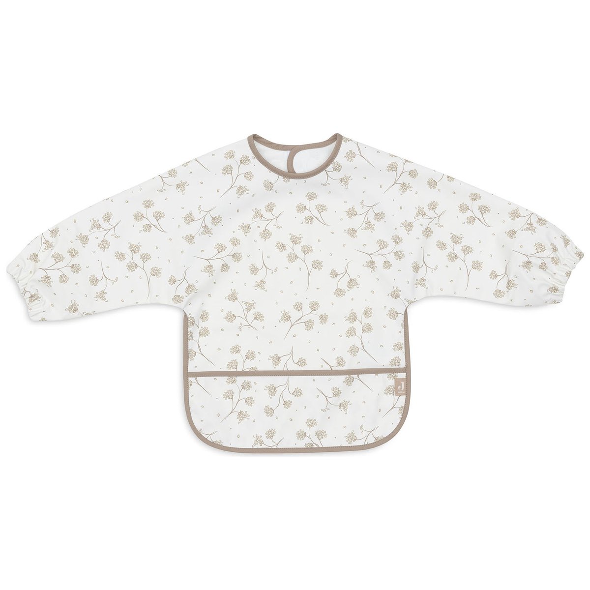 Bavoir à manches imperméable ecru, beige, JOLLEIN