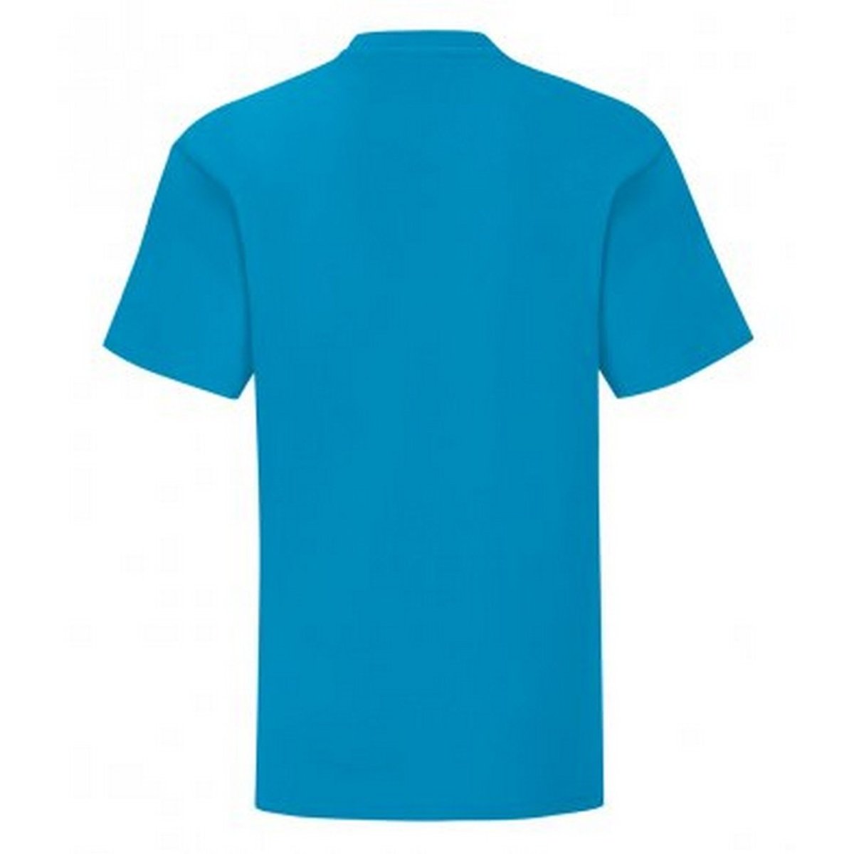 T-shirt manches courtes ICONIC bleu azur, FRUIT OF THE LOOM