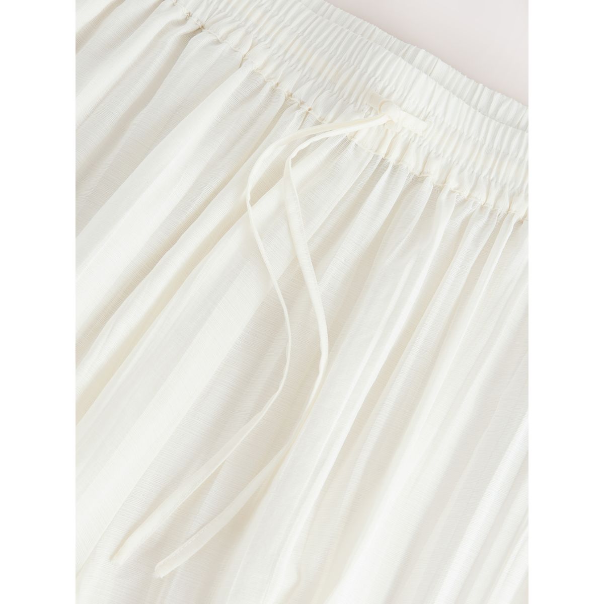 Pantalon bouffant effet froissé écru, NEXT