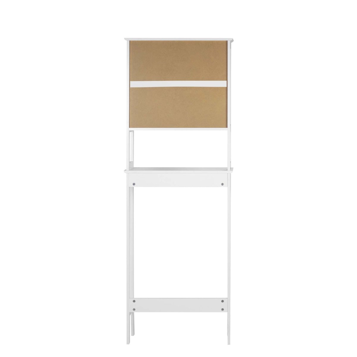 Meuble dessus WC avec rangement blanc, DOUCEUR D'INTÉRIEUR