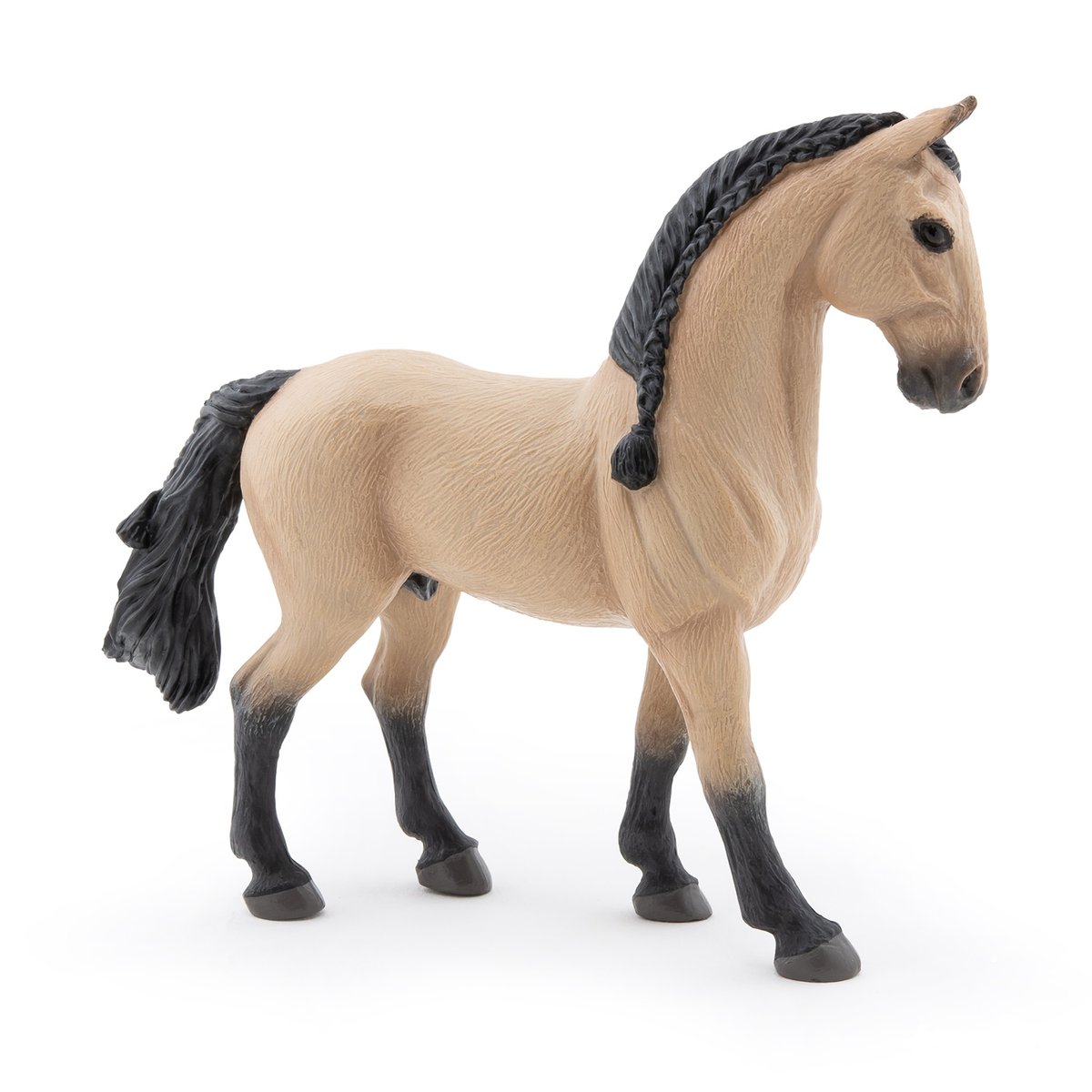 Figurine Cheval lusitanien marron, PAPO