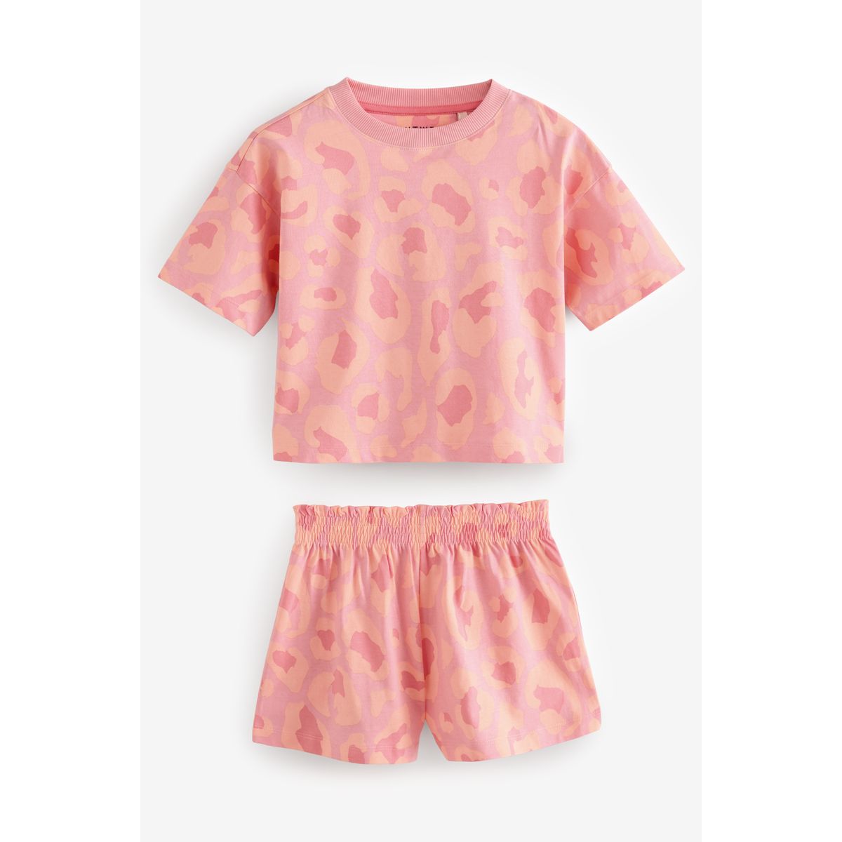 Pyjama short, lot de 3 violet/orange, NEXT