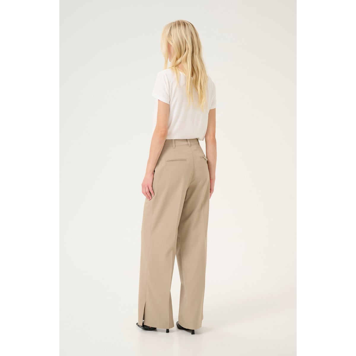 Casual pants beige dune, CULTURE