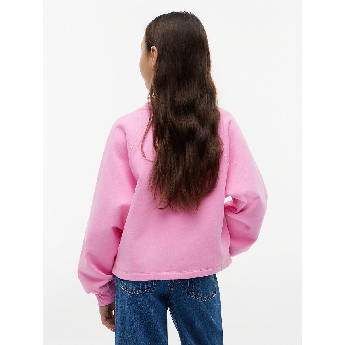 Crew Neck Sweatshirt pink, TOMMY HILFIGER
