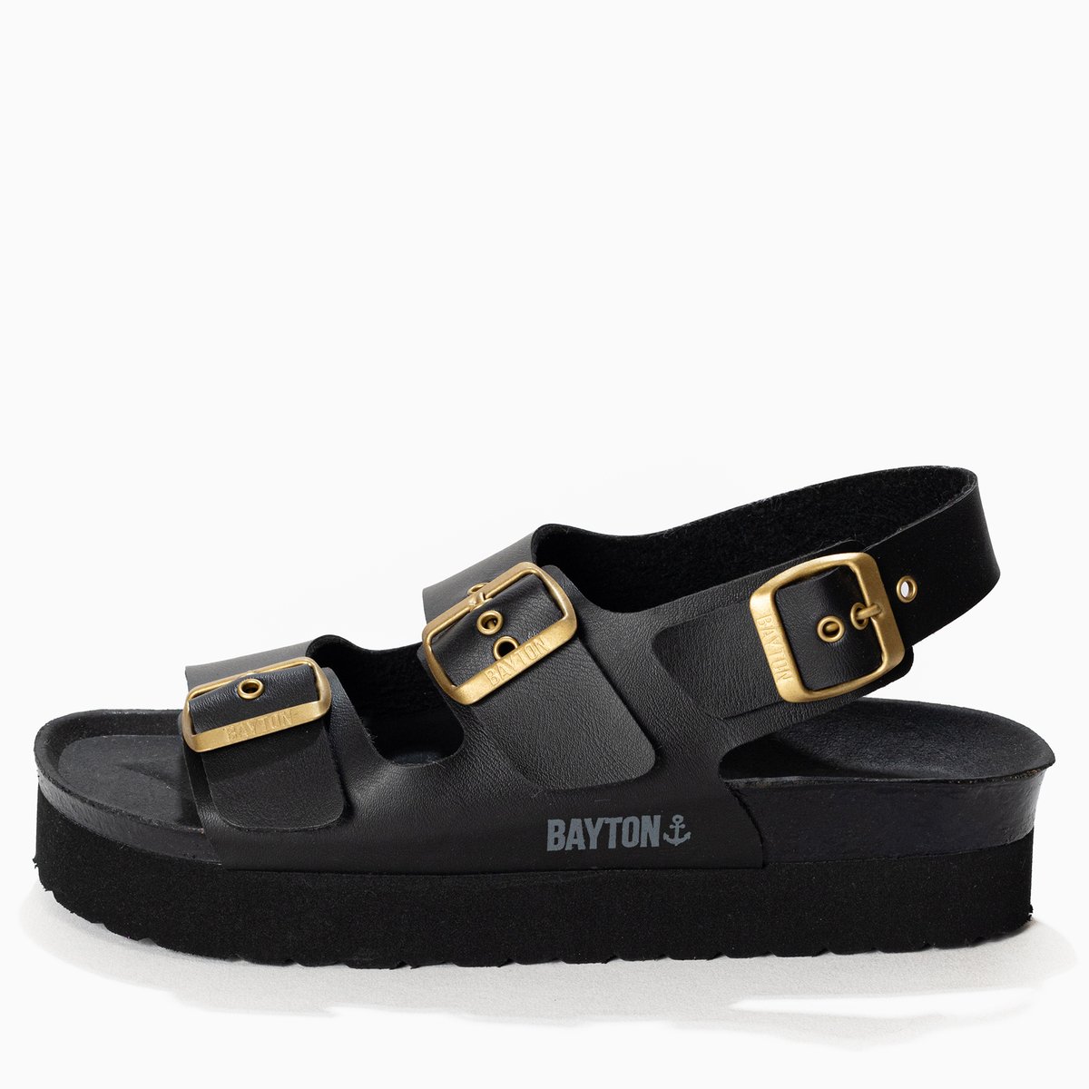 Sandales ACHILLE PLUS noir, BAYTON