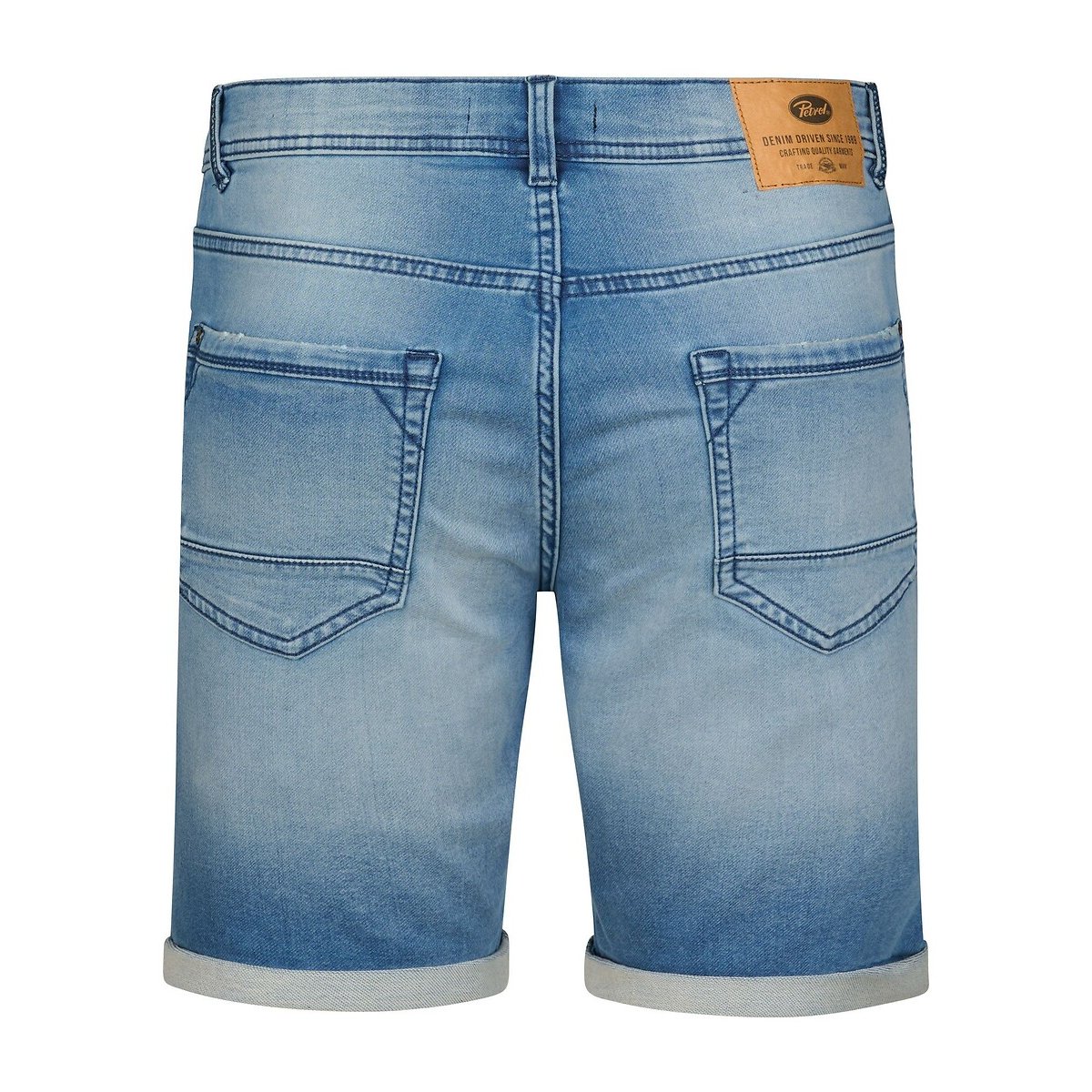 Short slim en jean bleu moyen, PETROL INDUSTRIES