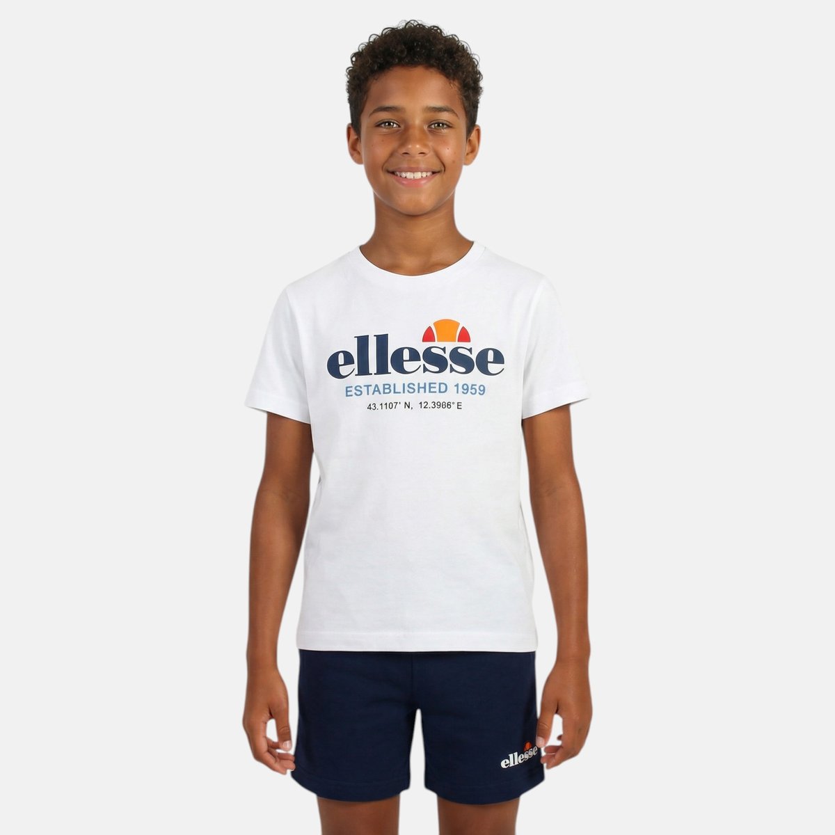 Lot de 2 t-shirts manches courtes et short TEAM bleu marine, ELLESSE