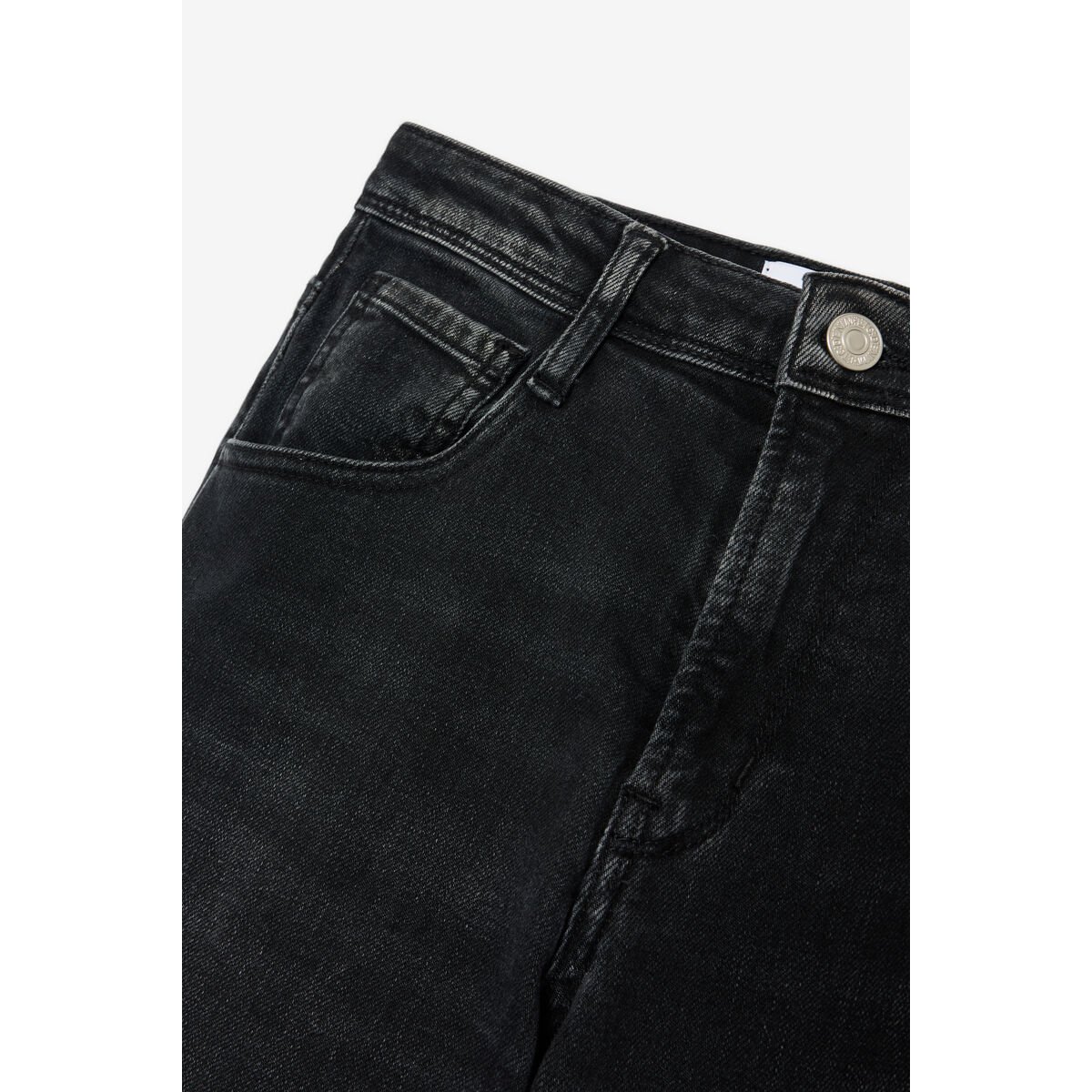 Jeans droite REVERS, longueur 34 black / black, LE TEMPS DES CERISES