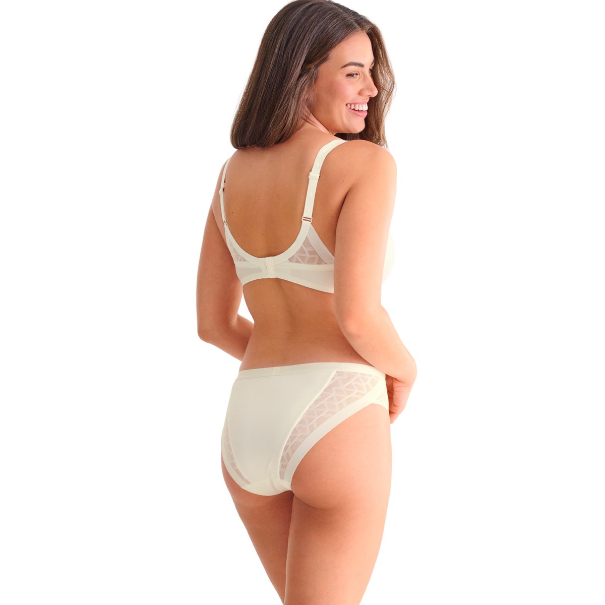 Soutien-gorge préformé grandes tailles Opal ivoire, LISCA