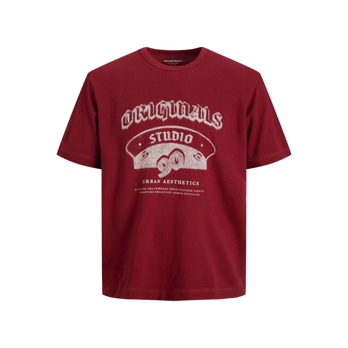 T-Shirt tibetan red, JACK & JONES