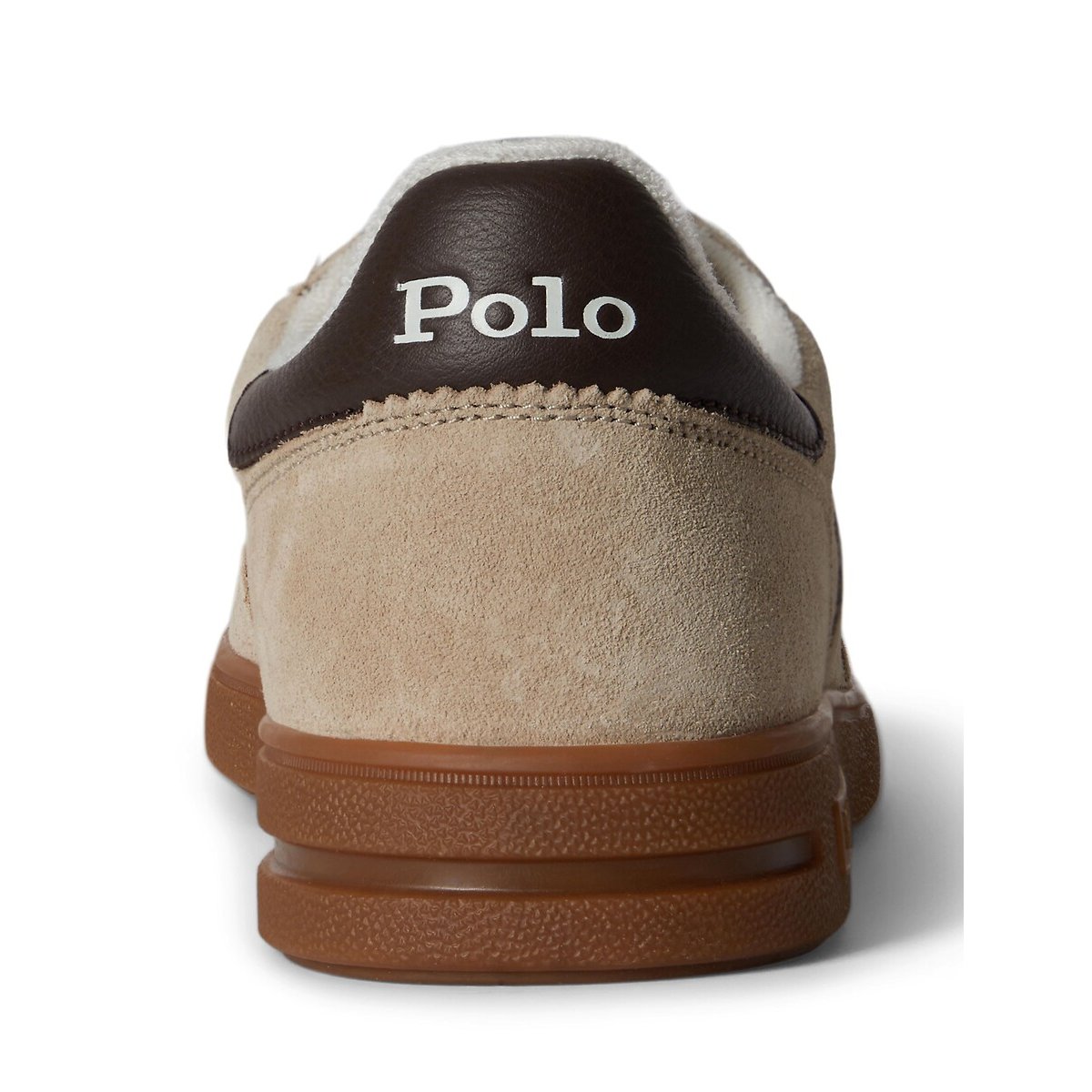 Sapatilhas em pele camurça, BEDFORD toupeira, POLO RALPH LAUREN