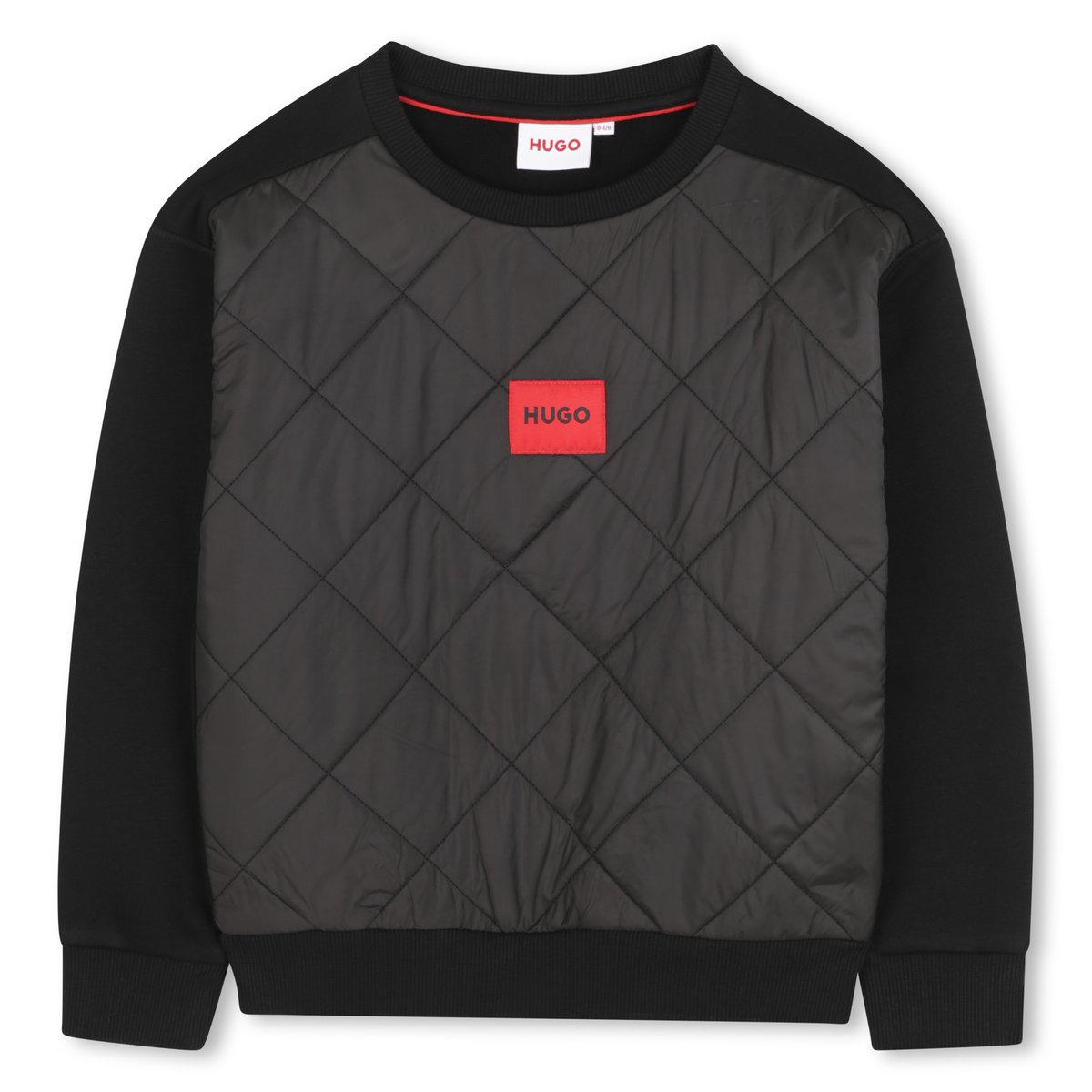 Sweat à col rond black, HUGO KIDSWEAR